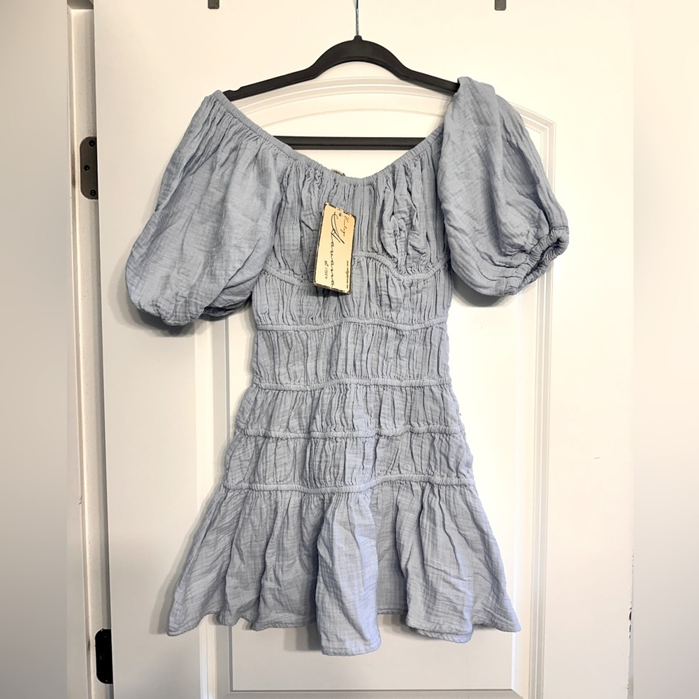 Summer, gauze/linen dress for juniors
